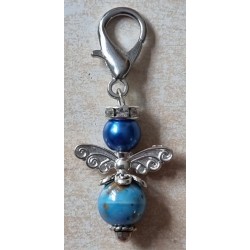 Stein Perlen Engel türkis