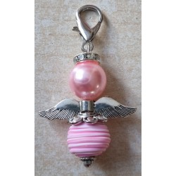 Kautschuk Perlen Engel rosa