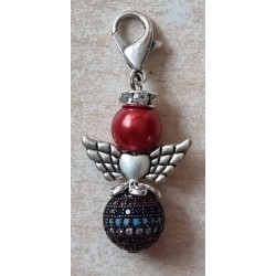 Strassperlen Engeli rot/bunt