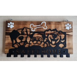 Garderobe geflammt drei...