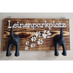 Leinenparkplatz geflammt...