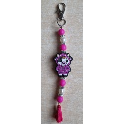 Schlüsselanhänger Kuh im...