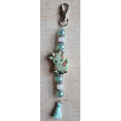 Schlüsselanhänger Ziege salbei