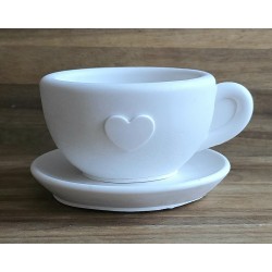 Beton Kaffee Tasse und...