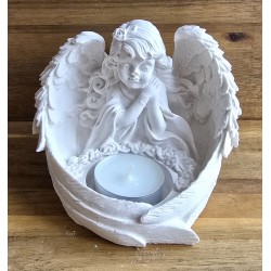 Beton Engel Teelicht