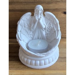 Beton Engel Teelicht