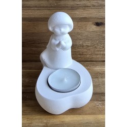 Beton Engel Teelicht