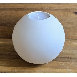 Beton Kugel Teelicht mittel