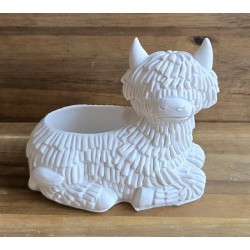 Beton Hochlandrind offen