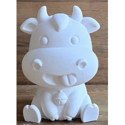 Beton Kuh mit Glocke