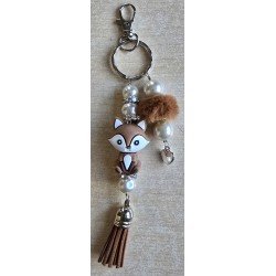 Schlüsselanhänger Fuchs/braun