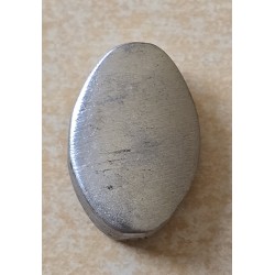 Metall Perle silberfarbig...