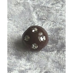 Kunststoff Strassperle mit...