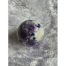 Stein Perle weiss/violette...