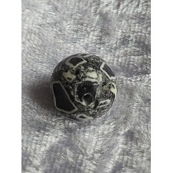 Stein Perle grau/schwarz