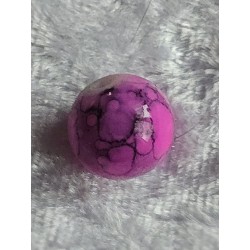 Stein Perle schwarz/pink