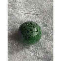 Stein Perle schwarz/grün