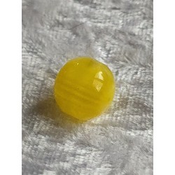 Kunststoff Perle gelb