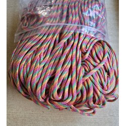 Paracord pink/orange/grün