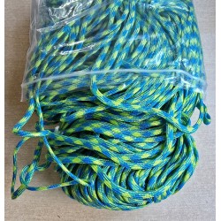 Paracord türkis/hellgrün