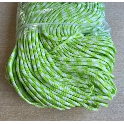 Paracord hellgrün/weiss