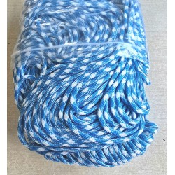 Paracord türkis/weiss