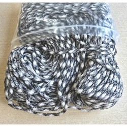 Paracord weiss/grau/schwarz