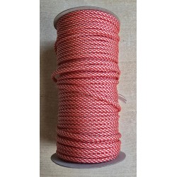 Paracord rot/weiss