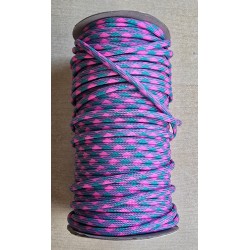 Paracord pink/seegrün