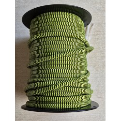 Paracord hellgrün/schwarz