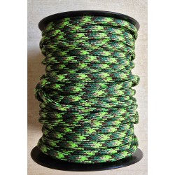 Paracord grün/braun/schwarz