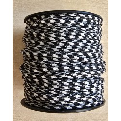 Paracord schwarz/weiss