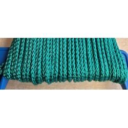 Polyester Kordel grün