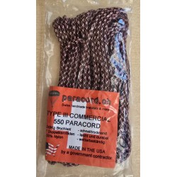Paracord rosa/braun/schwarz