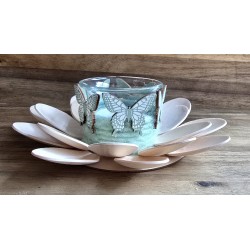 Holzlöffel Teelicht klein...