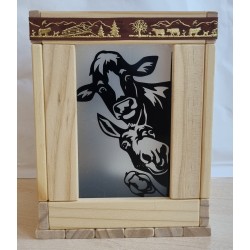 Klötzchen Laterne Bauernhof...