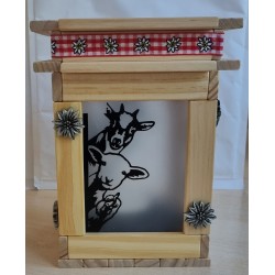 Klötzchen Laterne Bauernhof...