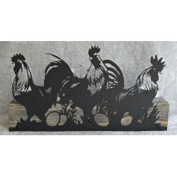 Teelicht Balken Hähne