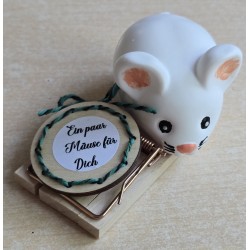 Maus mit Mausefalle für...