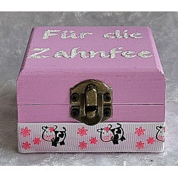 Milchzähne Holzkistchen "...