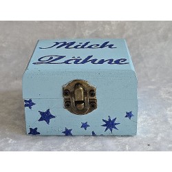 Milchzähne Holzkistchen "...