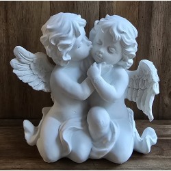 Zwei Engel Polyresin