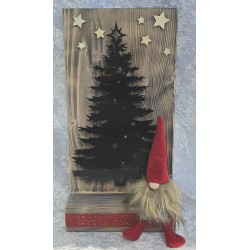 Schild stehend mit Metall...