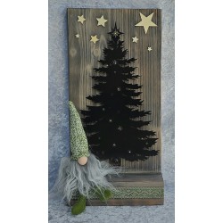 Schild stehend mit Metall...