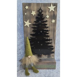 Schild stehend mit Metall...