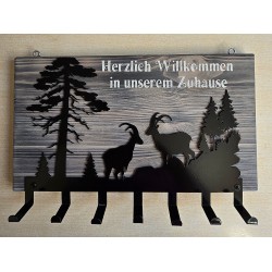 Garderobe Steinböcke...