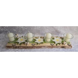 Kerzen Brett Edelweiss und...