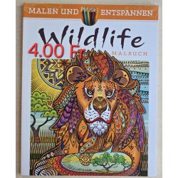 Malbuch Wild Life