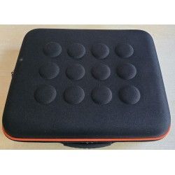 Laptop Tasche schwarz/orange