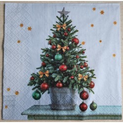 Serviette Weihnachtsbaum im...